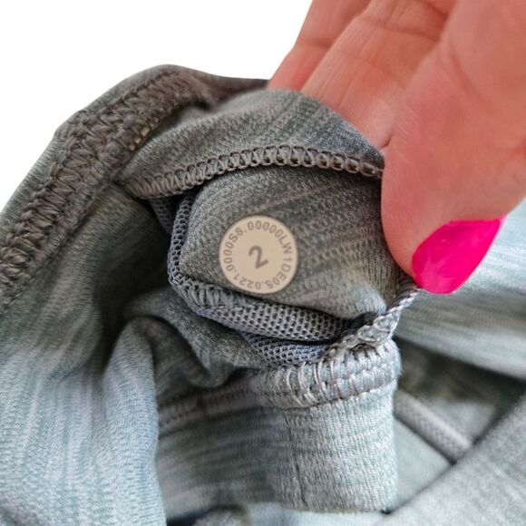 Lululemon Align Tank - Heathered Tidewater Teal - Picture 6 of 6